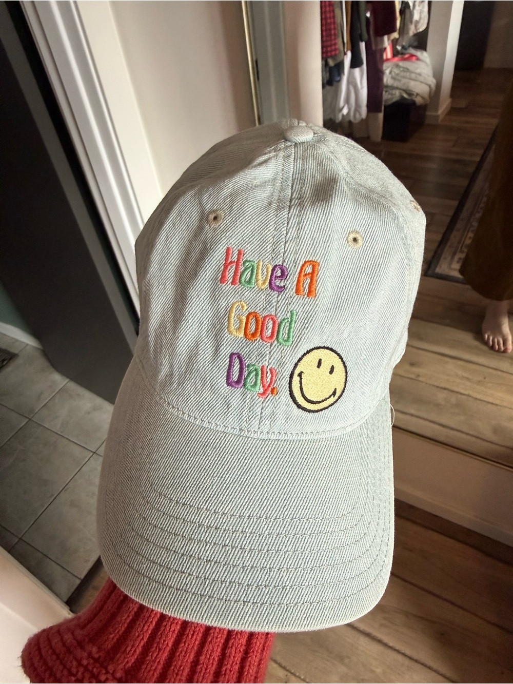 AE smiley hat